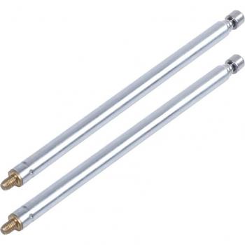Antenne extérieure filetée 5 Argent 3 mm – compatible RC