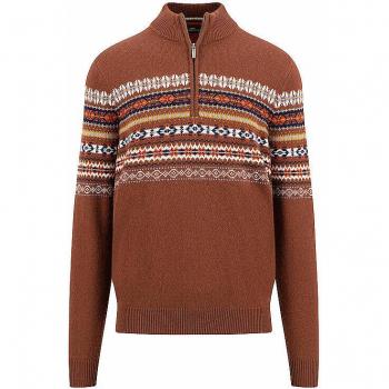 Fynch-Hatton Herren Wollpullover mit Troyer-Kragen, XXL