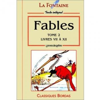LA FONTAINE ULB FABLES T.2 NP