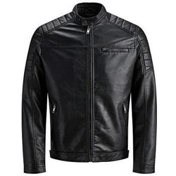 JACK & JONES Jacke in Lederoptik Rocky