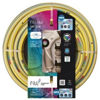 Tuyau d'irrigation White Plus Ø 15mm 25m avec accessoires de connexion