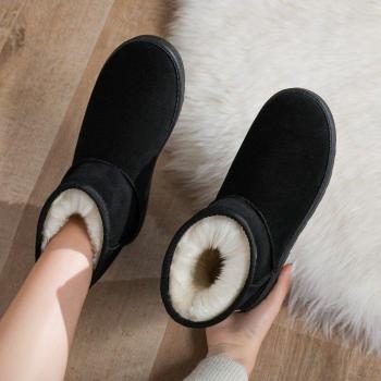 Kurze Winterboots Damen Plus Warm