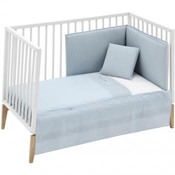 Set di due Piumoni Forest Azzurro 70x140