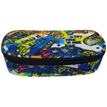 Astuccio con cerniera Donau skater 21x5,5x10,5 cm