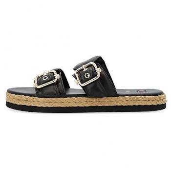 Pantoufles Elsa de Högl en Noir
