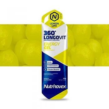 Gel de Nutrición Deportiva Nutrinovex Longovit 360 Limón