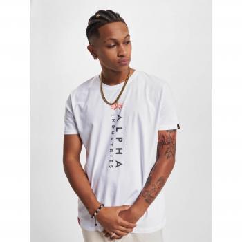 Alpha Industries T-Shirt mit Label-Print, Größe S