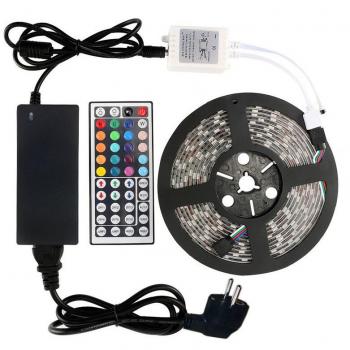 WenTop Luci di Striscia 5m, 300LED, Impermeabile, RGB