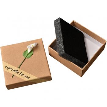 Ardboard Décor – Boîtes à Anneaux, Collier Carré, Rectangle