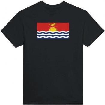 Short-Sleeve Kiribati Flag Top