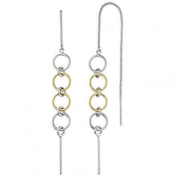 Sterling Silber Durchzieh Ohrbänder JOBO 51141