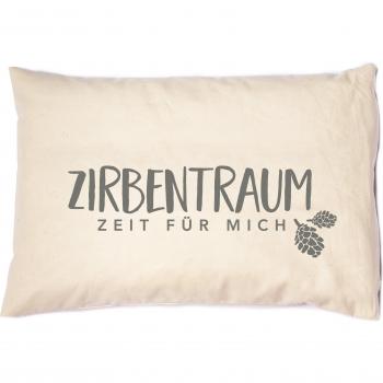 Zirbenkissen Naturtraum, 1-tlg., gefüllt mit Zirbenholzflocken, Made in Germany