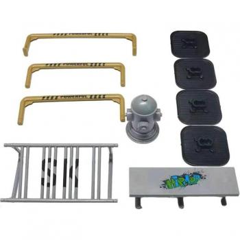 Alloy Fingerboard Cycle Props and Skate Scooter Wheels