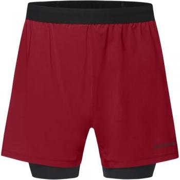 GOREWEAR Herren Laufshort Concurve 5 2in1 granatrot