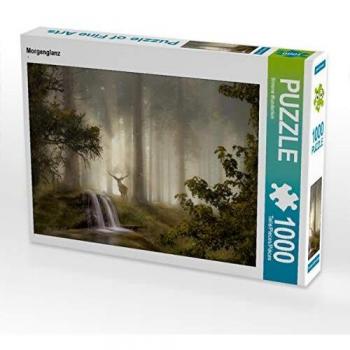 CALVENDO Foto‑Puzzle „Morgenglanz“ – 1000 Puzzleteile, 64 x 48 cm, Kunstwerk von Simone Wunderlich