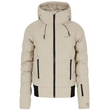 Giacca con cappuccio Alysumi beige chiaro nero donna