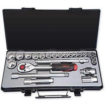 Douilles 12 Pans Carrés ½ – Kit Clés à Douilles 24 pcs – Force