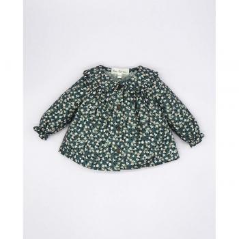 Blusa de algodón para bebé niña con estampado floral Fina Ejerique