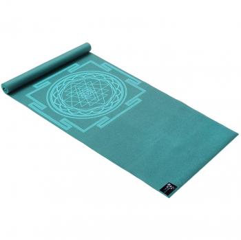 Yogistar Yogamatte Basic Sri Yantra, Petrol, 111838