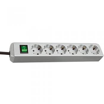 Brennenstuhl Eco-Line 6-way 1.5m