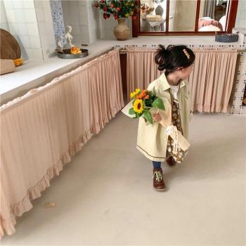 Kids Long Trench Coat