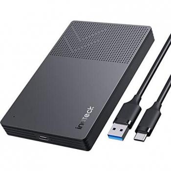 Boîtier INATECK USB 3.2 Gen 2 pour SSD/HDD 2,5 Pouces jusqu'à 6Gbps avec UASP