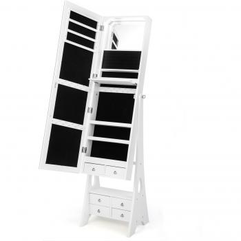 GOPLUS Miroir de Maquillage et Armoire à Bijoux
