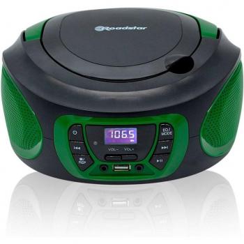 Radio CD Stéréo Roadstar CDR-365U/GR Vert