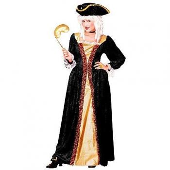 Widmann Nobildonna Veneziana Vestito Cappello Costumi Completo Adulto Party 741 Donna, Multicolore