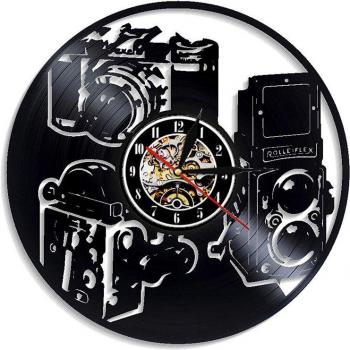Vinyl Record Wall Watch for Photography
