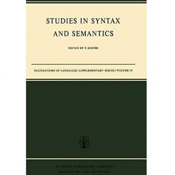 Studies in Syntax and Semantics