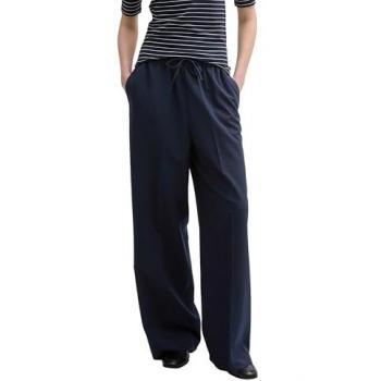 Tom Tailor Denim Dunkelblaue Stoffhose Regular Fit