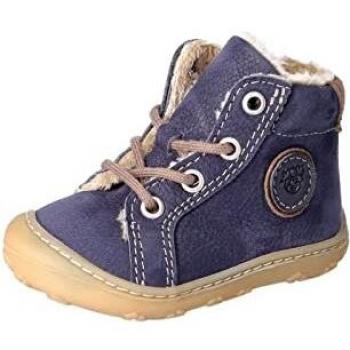 RICOSTA Lauflernschuhe Georgie für Kinder, WMS:Mittel, Schnürschuhe, Booties, gefüttert, terracare, See