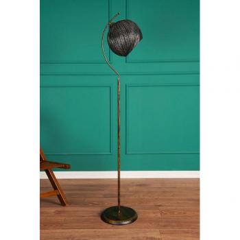 Opviq – Eleanor Metall-Body Stehlampe, 30 × 30 cm, Höhe 1142 mm
