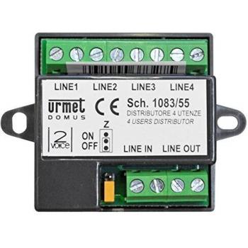 Urmet Dérivateur vidéo 2voice 4 sorties