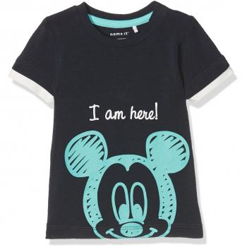 Camiseta NAME IT Nbmmickey Otto SS para Bebés, Azul
