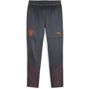 T-shirt d’entraînement pour enfants Man City 2023/24 – gris ardoise, couleur aubergine