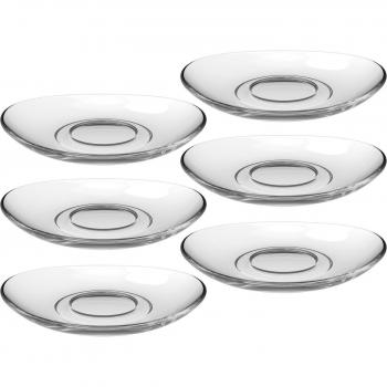 Piatto da Tazza Leonardo Napoli 14cm (6 pezzi)