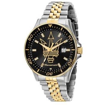 Maserati Sfida R8853140009 Black & Silver Quartz Watch