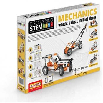 Modello Kit Stelo Meccanica Engino Ruote/Assi e Inclinato