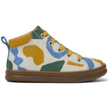 Botas de niños Camper con estampados en beige