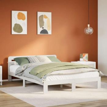 Marco de Cama Pino 160x200 – Estructura sin Colchón