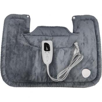 Electric Neck Wrap with Auto Shut-Off and Machine Washable Fabric