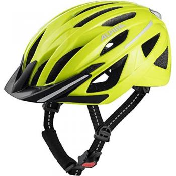 Alpina Haga Sporthelm Gelb (51-56 cm, 43 be visible gloss)