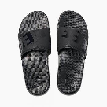 Reef One Slide, Tongs Homme, Noir, 43 EU