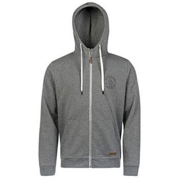 Protest Cali 18, Sudadera Gris con Capucha para Hombre, L