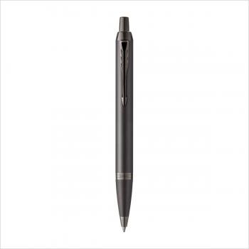 Grey Parker IM Logo‑Engraved Pen