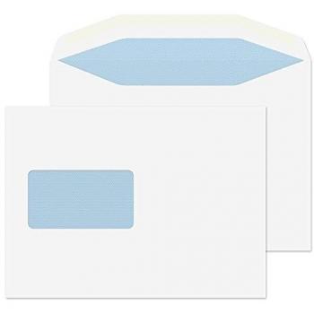 Gummed Window Mailer White C5+ 162x235mm 115gsm