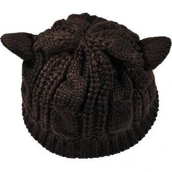 Gorro de Gata para Mujeres – Estilo Ski
