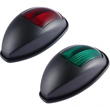 Red Green LED Boat Deck Lamps